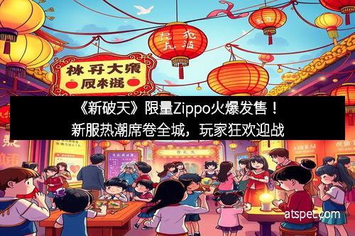 《新破天》限量Zippo火爆发售！新服热潮席卷全城，玩家狂欢迎战